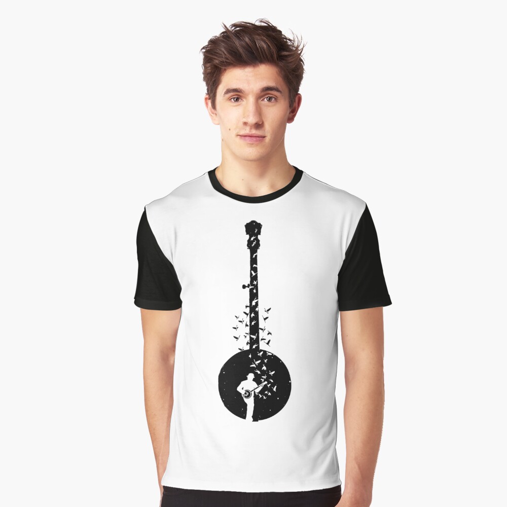 Banjo - Banjo Player Graphic T-Shirt