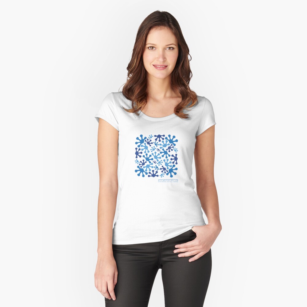 Item preview, Fitted Scoop T-Shirt designed and sold by greengecko.