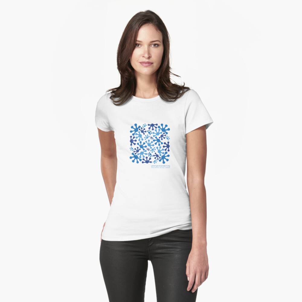 Item preview, Fitted T-Shirt designed and sold by greengecko.