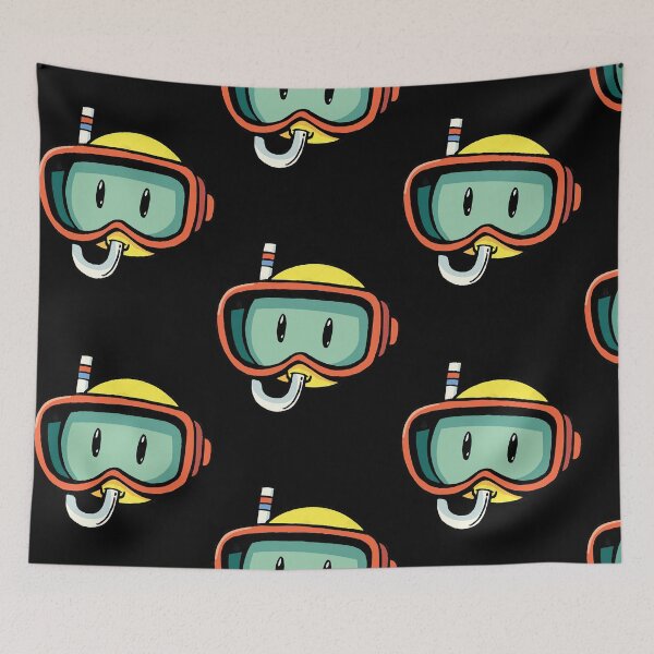 Item preview, emoji with a diving mask  designed and sold by JavierUnd77217.