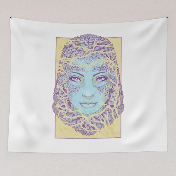 Item preview, Leaf Hood - Forest Faces designed and sold by Brett Miley.