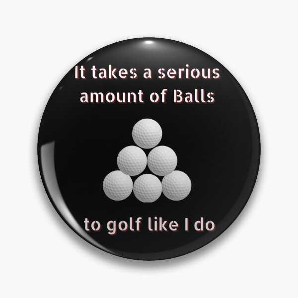 Item preview, Lose golf balls pun designed and sold by Bright76.