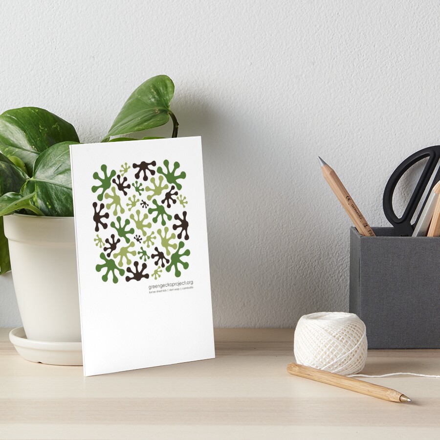 Item preview, Art Board Print designed and sold by greengecko.