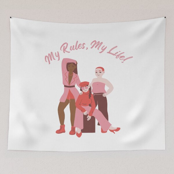 Item preview, MY RULES, MY LIFE! designed and sold by PRINYOS.