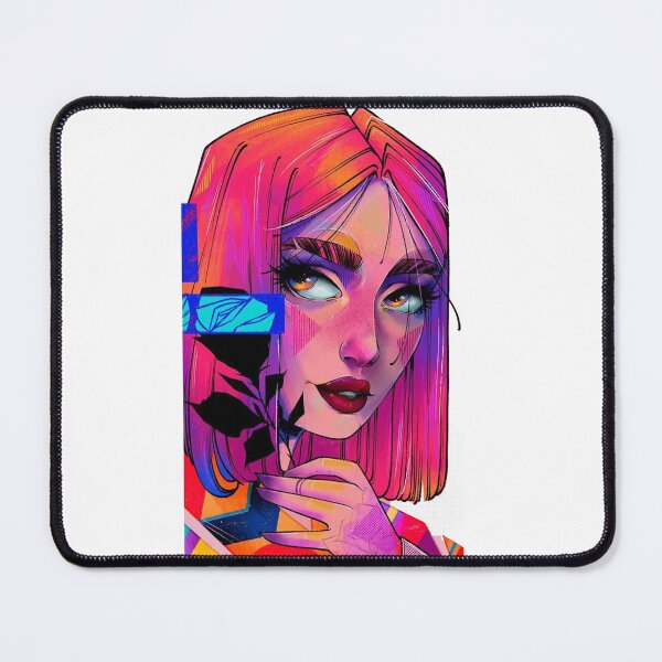 Item preview, WOMAN IN PINK designed and sold by Angelica Maria Franco Cano.