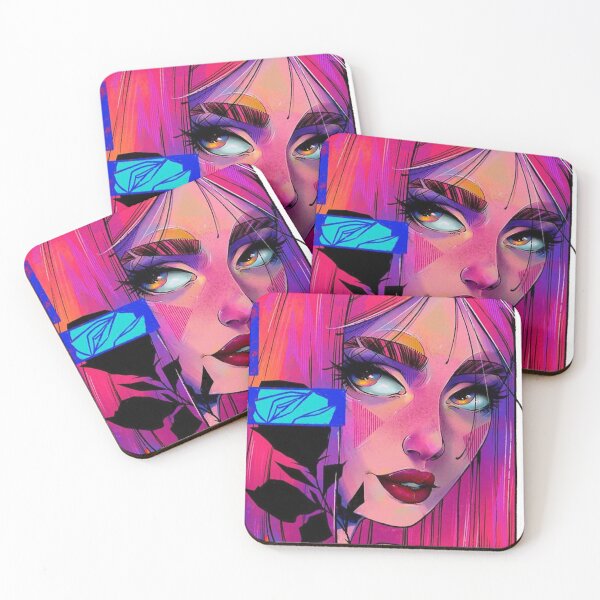 Item preview, WOMAN IN PINK designed and sold by Angelica Maria  Franco Cano.