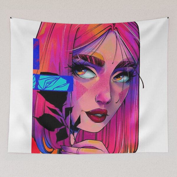 Item preview, WOMAN IN PINK designed and sold by Angelica Maria  Franco Cano.