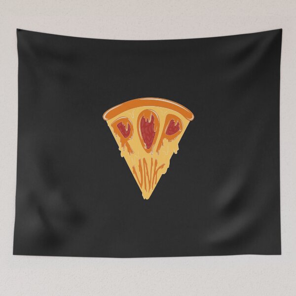 Item preview, Popunk Pizza Logo Colorful designed and sold by TwistedByArt.