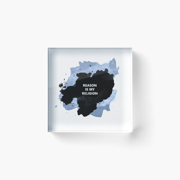Item preview, Atheism Quote: Reason is My Religion designed and sold by ThisOnAShirt.