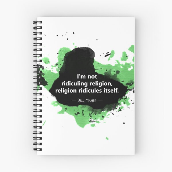 Item preview, Atheism Quote: I'm Not Ridiculing Religion designed and sold by ThisOnAShirt.