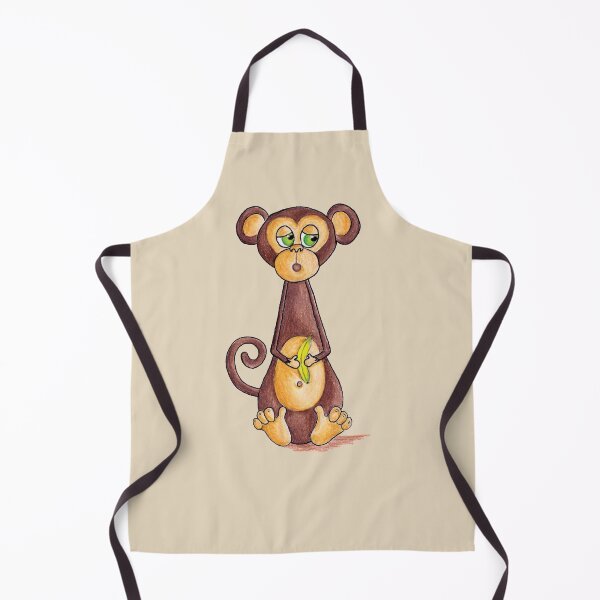 Item preview, Scribbles Society Marlow the Monkey Zoo Animal Art designed and sold by ReneeEdmonston.
