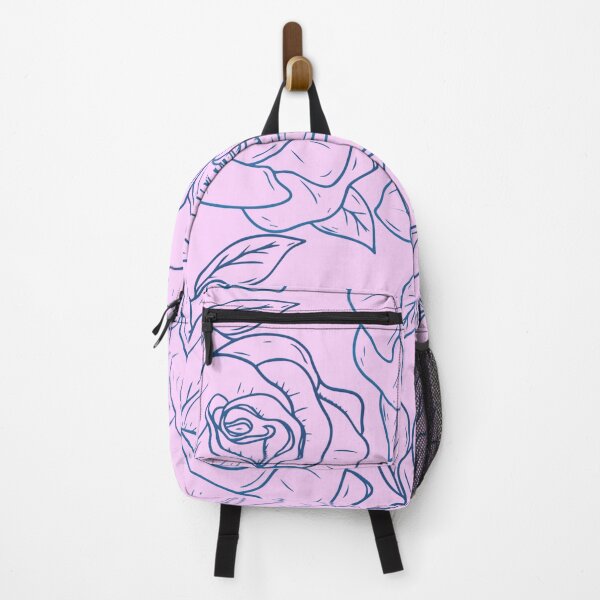 Item preview, Vintage Minimalistic Rose Floral Pattern On Light Pink designed and sold by GraphicsClub.