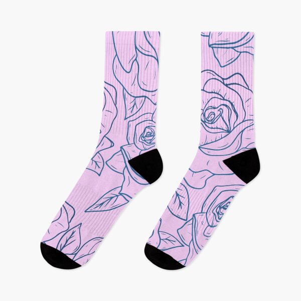 Item preview, Vintage Minimalistic Rose Floral Pattern On Light Pink designed and sold by GraphicsClub.