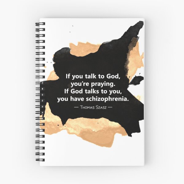 Item preview, Atheism Quote: If you talk to God designed and sold by ThisOnAShirt.