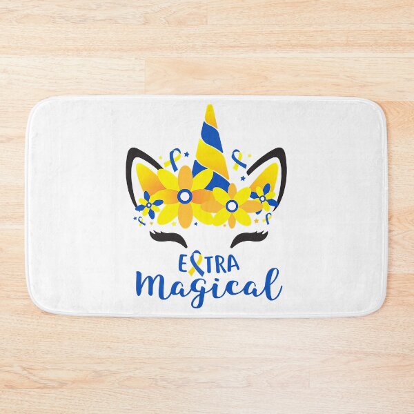 Item preview, Extra Magical Down Syndrome Awareness Unicorn designed and sold by EmilieWebeEW.
