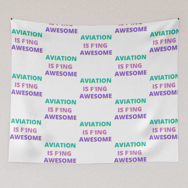Item preview, Aviation is F(ly)ing Awesome designed and sold by SkyBudgets.