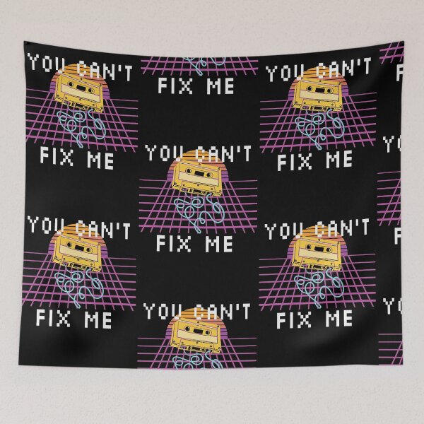 Item preview, Vaporwave Aesthetic 8 Bit Retro 80s Broken Cassette  designed and sold by GinaFaulk47398.