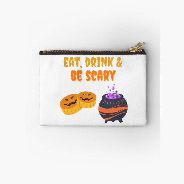 Item preview, Eat, Drink & Be Scary designed and sold by PoppysPrintings.