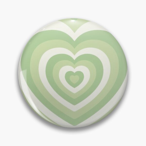 Item preview, green matcha heart gradient aesthetic designed and sold by madebylauren.