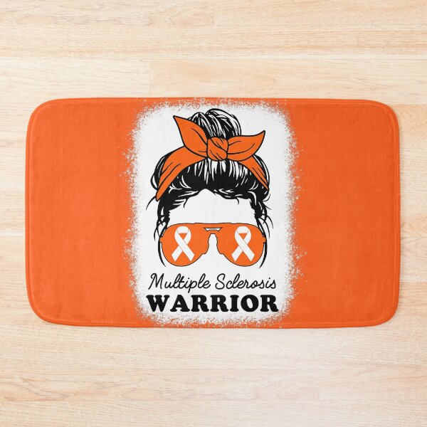 Item preview, Multiple Sclerosis Warrior MS Awareness Messy Bun Mom Wife designed and sold by EmilieWebeEW.