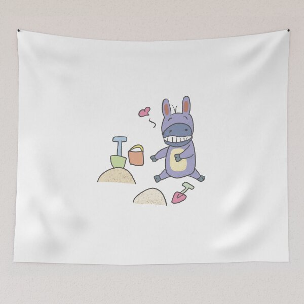 Item preview, Pony playing with sand designed and sold by Elison-Dad.