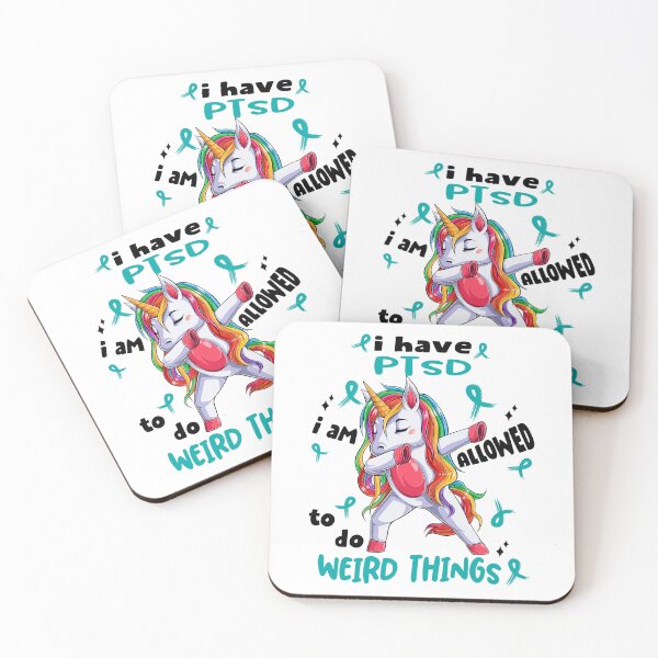 Item preview, PTSD Awareness Funny I have PTSD i'm allowed to do Weird Things! designed and sold by JanetShop809.