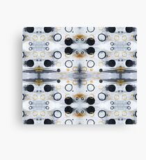 Butterfly Effect Watercolour Pattern Design Canvas Print