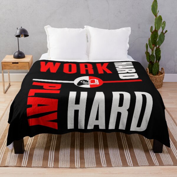 Item preview, Work hard, play hard designed and sold by mwebba2005.