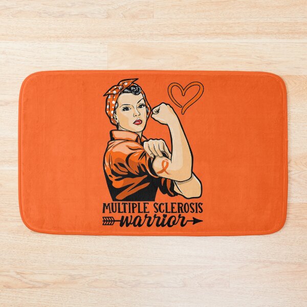 Item preview, Wear Orange Multiple Sclerosis Warrior MS Awareness designed and sold by EmilieWebeEW.