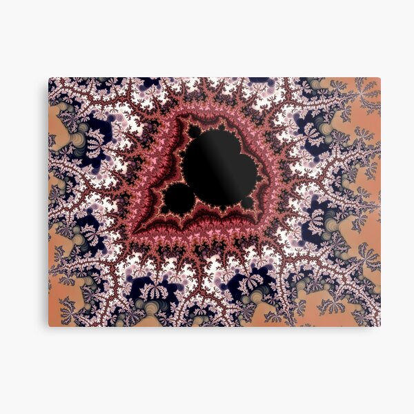 mandelbrot fractal Metal Print