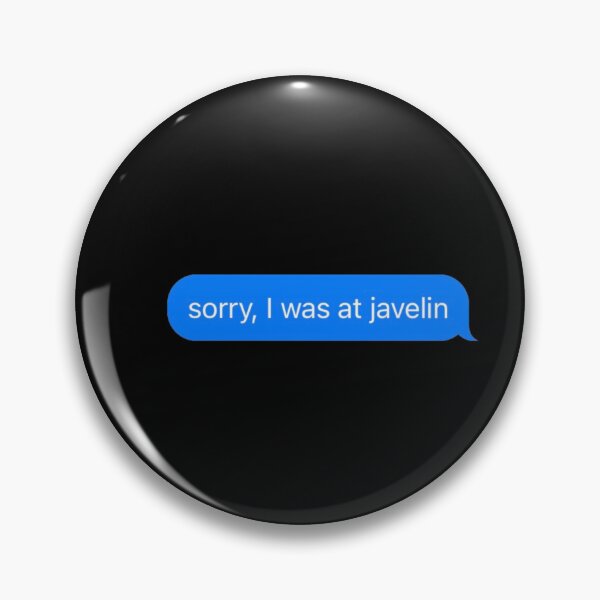 Artikelvorschau, Entschuldigung, ich war bei Javelin Text Message Black - Funny Gym entworfen und verkauft von GymWearDepot.