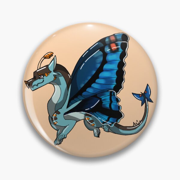 Item preview, Guava Skipper Butterfly Dragon designed and sold by AquadaxDragon.