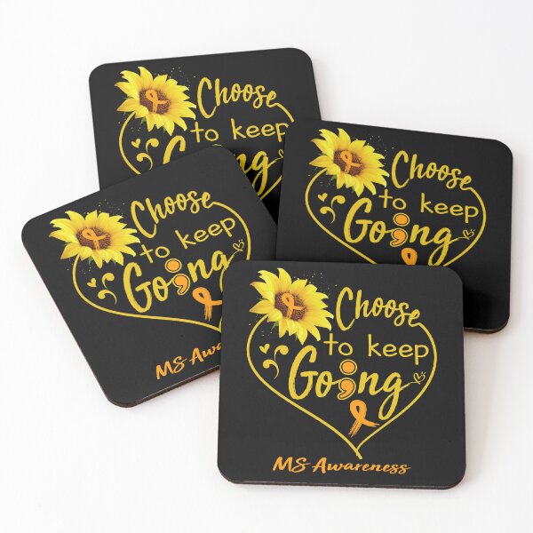 Item preview, MS Awareness Choose To Keep Going designed and sold by KirstybShop.