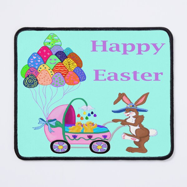Item preview, Happy Easter Bunny Mommy with Baby Chicks  designed and sold by Deborah Camp.