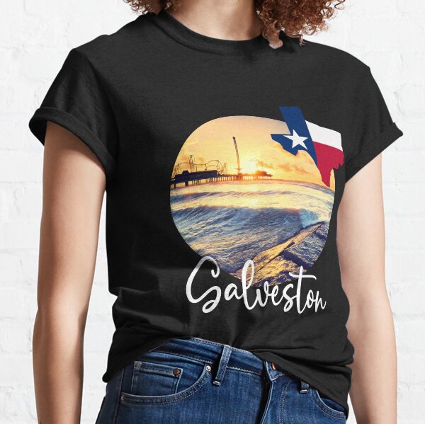  Saltwater Fishing Galveston, Texas Offshore Fish T-Shirt :  Clothing, Shoes & Jewelry