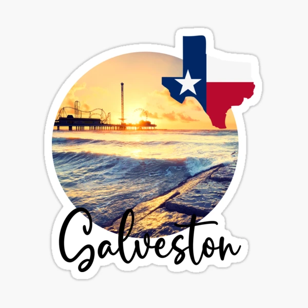 Galveston Texas Pleasure Pier Seawall