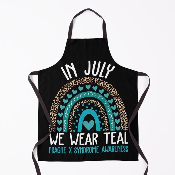 Item preview, In July We Wear Teal Fragile X Syndrome Awareness designed and sold by EmilieWebeEW.