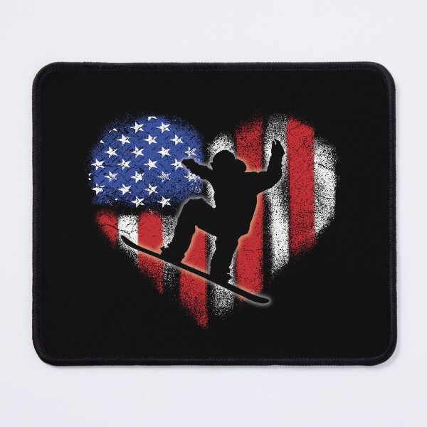 Item preview, I Love Snowboarding USA designed and sold by GreatWest.
