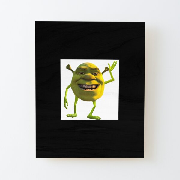 Shrek Wazowski Meme Art Prints for Sale