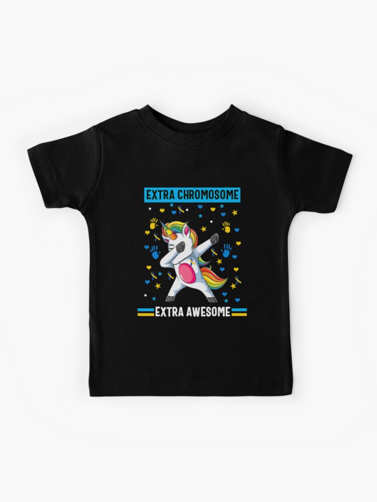 Down Syndrome Awareness Extra Awesome Unicorn T Shirt Down Syndrome Awareness Extra Awesome Unicorn T Shirt