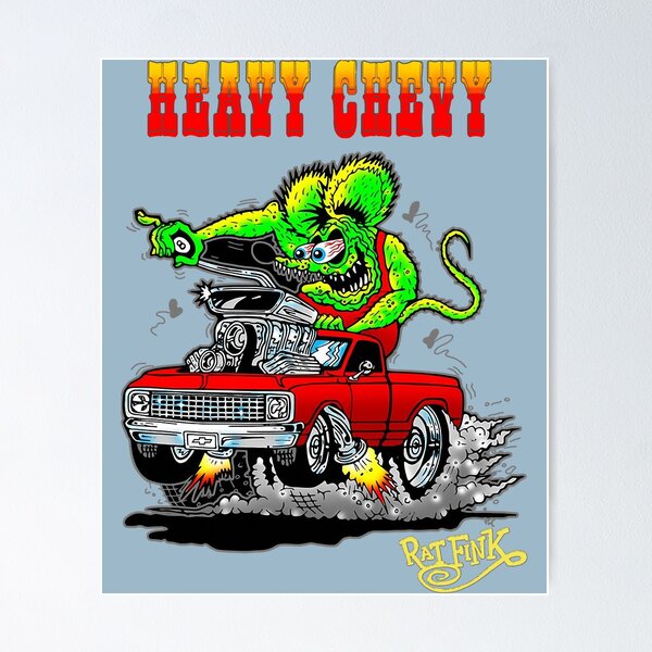 Ratfink Posters for Sale | Redbubble