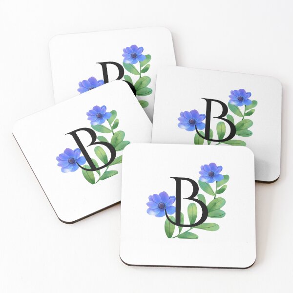 Item preview, Floral B designed and sold by ThoughtfulyCute.
