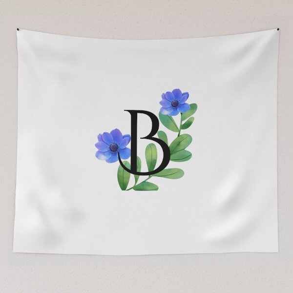 Item preview, Floral B designed and sold by ThoughtfulyCute.