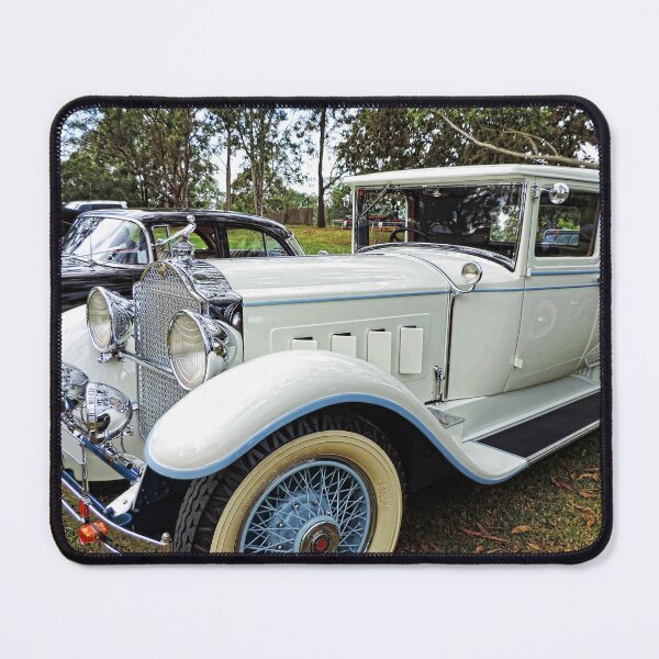 Item preview, 1930's Packard Roadster - White with Blue Trim designed and sold by Marilyn Harris.