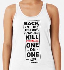 LaVar Ball quote BBB - Big Baller Brand - Racerback Tank Top
