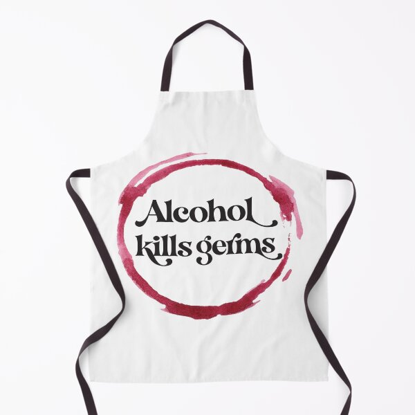 Item preview, Alcohol Kills Germs designed and sold by BuxomBabe21.