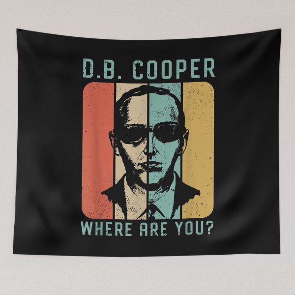 Item preview, Db Cooper Where Are You 1971 Skyjacking Heist History designed and sold by Hatimg.