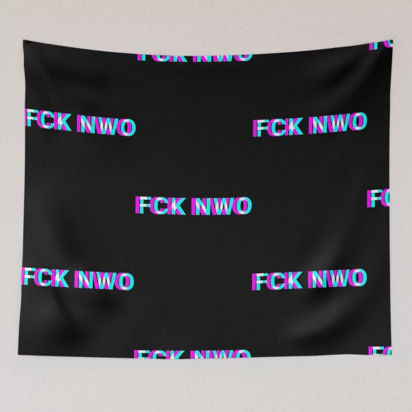 Item preview, FCK NWO I Anti New World Order  designed and sold by LuisSalaz36097.