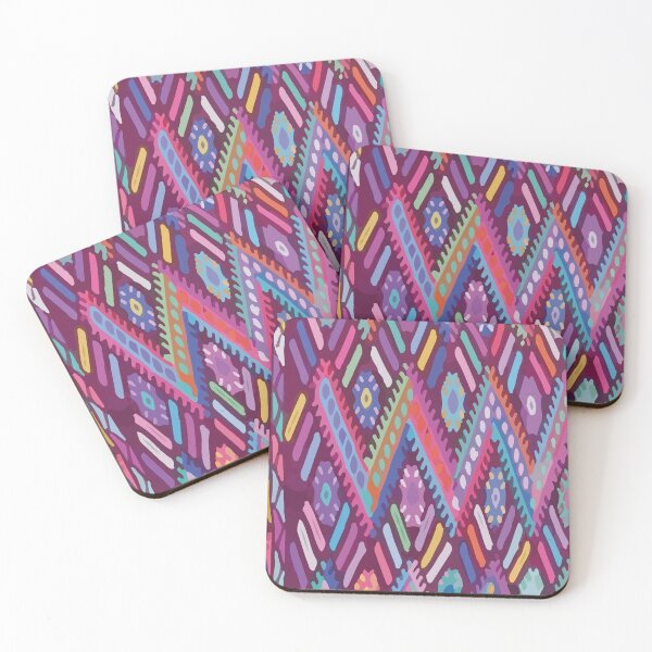 Item preview, Mexican textile mayan fabric traditional woven ethnic blanket colorful boho rebozo designed and sold by T-Mex.