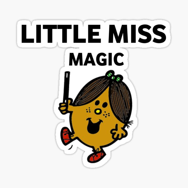 little miss magic Sticker! Sticker